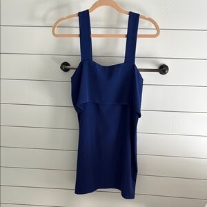 Blue dress